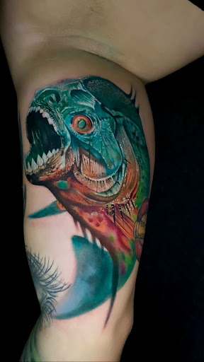 Explore tattoo ideas on calf, creative tattoo ideas in Hialeah, available at Ink Demons