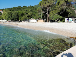 Foto de Praia de Medveja área de comodidades