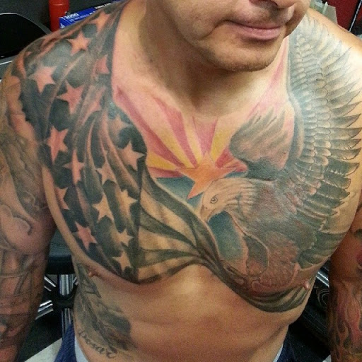 Tattoo Shop «Inkz Tattoo Company», reviews and photos, 9206 S Avenida del Yaqui #4, Guadalupe, AZ 85283, USA