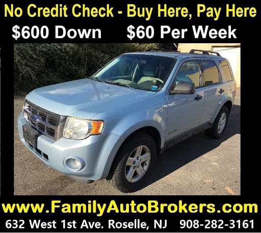 Used Car Dealer «Family Auto Brokers», reviews and photos, 632 W 1st Ave, Roselle, NJ 07203, USA