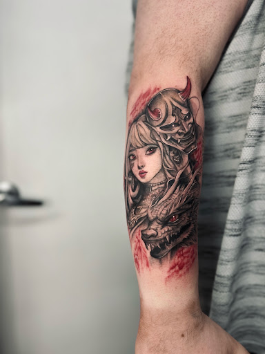 Explore unique tattoo ideas for females, creative tattoo ideas in Saint Petersburg, available at Lucky You Tattoo