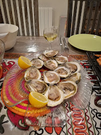 Plats et boissons du Bar-restaurant à huîtres Huitres et moules Jean-Luc Tonneau à Le Vivier-sur-Mer - n°17