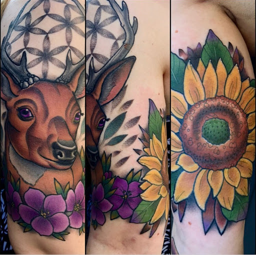 Find earth sign tattoo ideas for your next unique tattoo in San Diego at Remington Tattoo Parlor