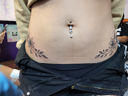 Explore evil angel tattoo ideas, creative tattoo ideas in Hinesville, available at Ink Survivor Tattoo & Piercing