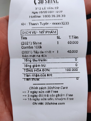 Top 20 30shine cửa hàng Huyện Quảng Trạch Quảng Bình 2022