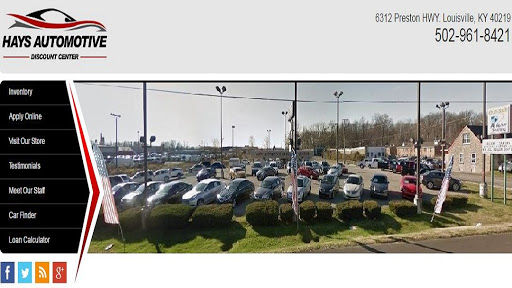 Used Car Dealer «Hays Automotive Discount Center», reviews and photos, 6312 Preston Hwy, Louisville, KY 40219, USA