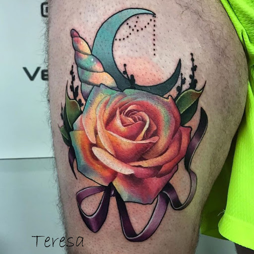 Explore oshun tattoo ideas, creative tattoo ideas in Sanford, available at Venom Ink Tattoo