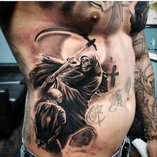 Explore small medusa tattoo ideas, creative tattoo ideas in San Antonio, available at Firme Copias Tattoo Studio
