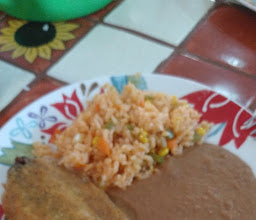 Pimientos comida casera photo