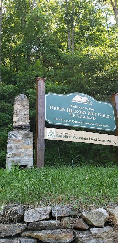 Upper Hickory Nut Gorge Trailhead