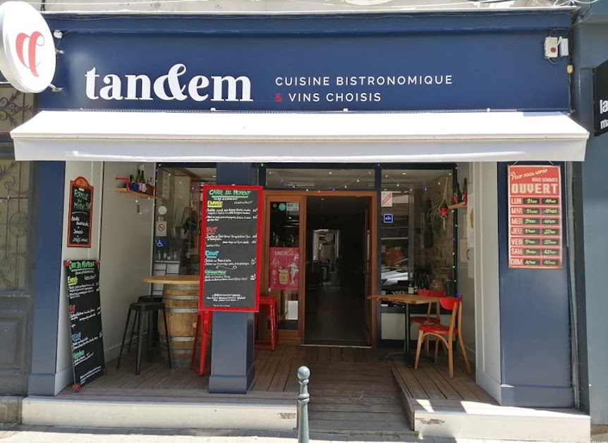 TANDEM Restaurant/Bistrot à Vin/Cave à Manger à Saint-Malo