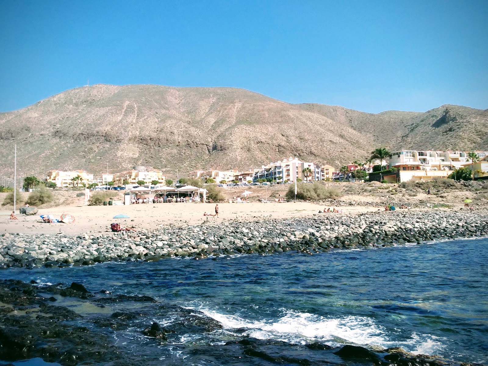 Photo de Playa De Los Hippies avec petite baie