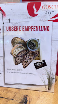 Menu du Gosch Sylt à Flensburg