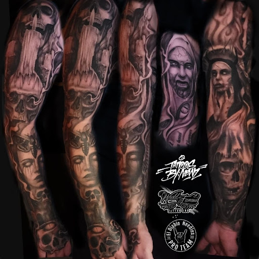 Explore cycling tattoo ideas, creative tattoo ideas in Palm Coast, available at Elite Custom Tattooing