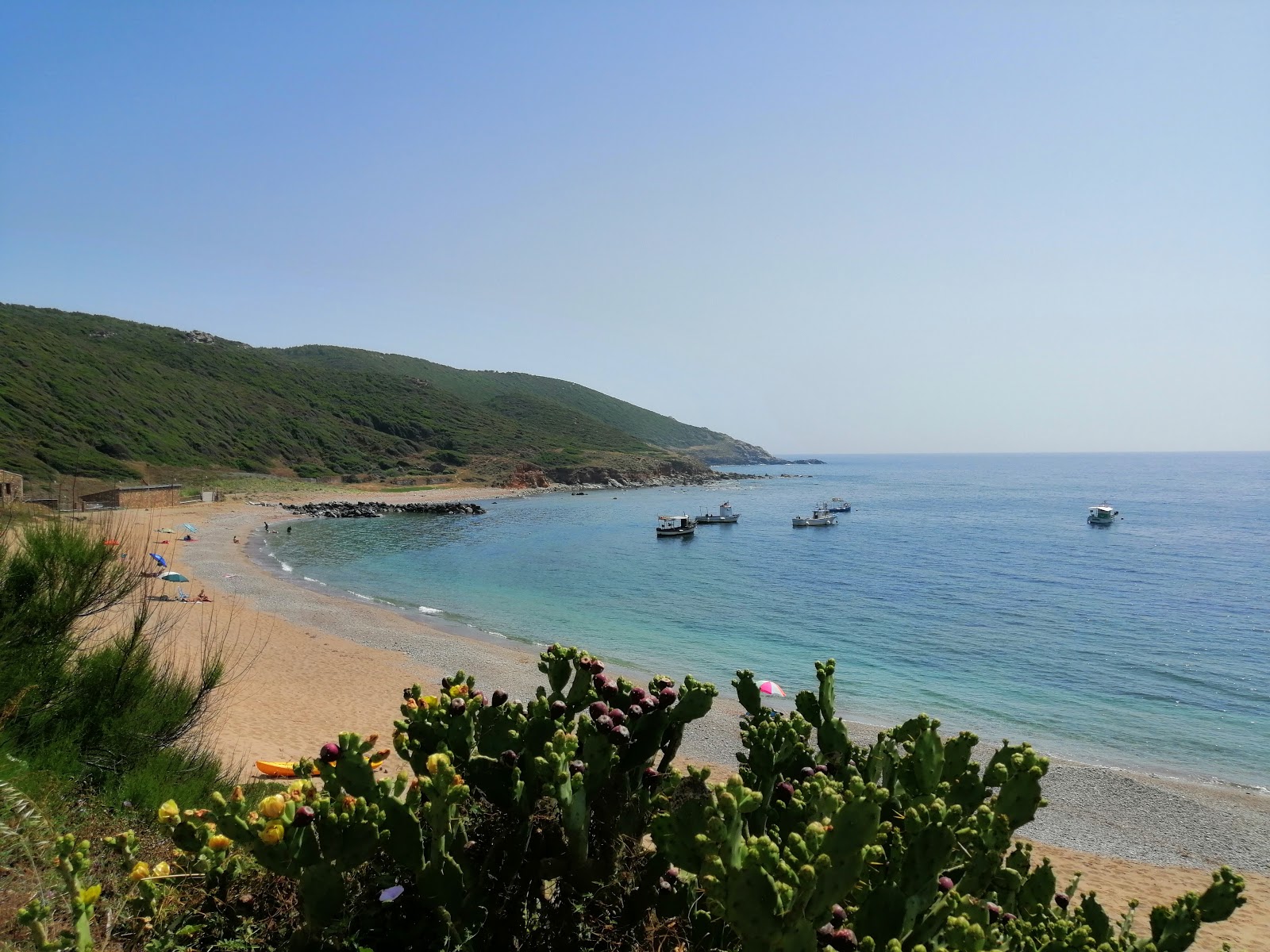 Foto di Porto Palma beach con una superficie del acqua cristallina