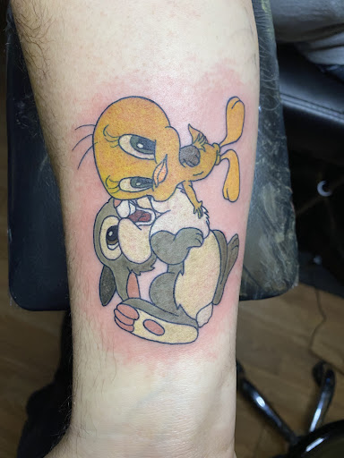 Explore ankle tattoo ideas for females, creative tattoo ideas in Pendleton, available at 1111 Designs Tattoo Studio