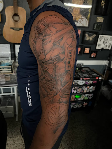 Explore tattoos of basketballs for ideas, creative tattoo ideas in Sanford, available at Luv Ink