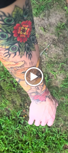 Explore dark romance tattoo ideas, creative tattoo ideas in New Hartford, available at Earthbound Ink