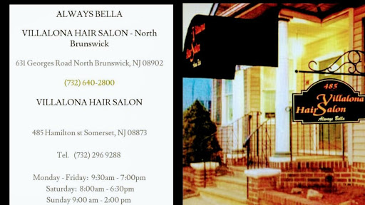 Hair Salon «Villalona Hair Salon», reviews and photos, 485 Hamilton St, Somerset, NJ 08873, USA