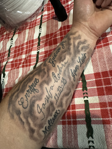 Explore heart tattoo cover up ideas, creative tattoo ideas in Fontana, available at Iconiq Tattoo Studio