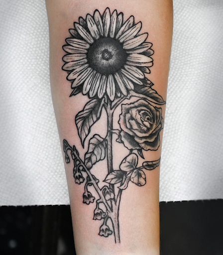 Explore banksy tattoo ideas, creative tattoo ideas in Saint Petersburg, available at Phoebus Tattoos