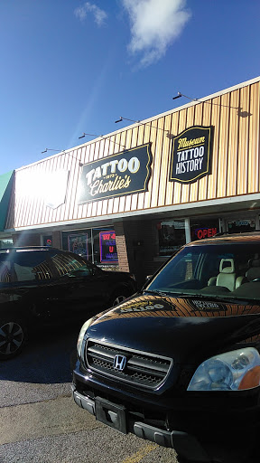 Explore marvel leg tattoo ideas, creative tattoo ideas in Louisville, available at Tattoo Charlies Preston Hwy.