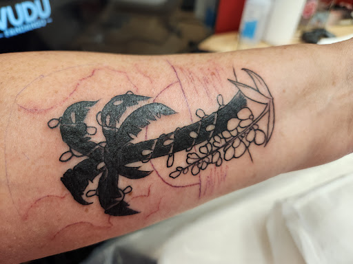 Explore nature tattoo sleeve ideas, creative tattoo ideas in Katy, available at Artistic Impressions Tattoo Studio