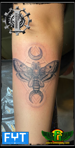 Explore small traditional tattoo ideas, creative tattoo ideas in Moweaqua, available at Fleshwound Tattoo