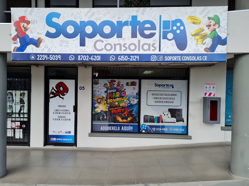 Soporte Consolas CR