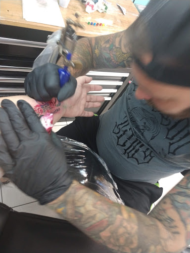 Explore angel tattoo ideas, creative tattoo ideas in Saint Petersburg, available at Edens Apple Tattoos and Piercings