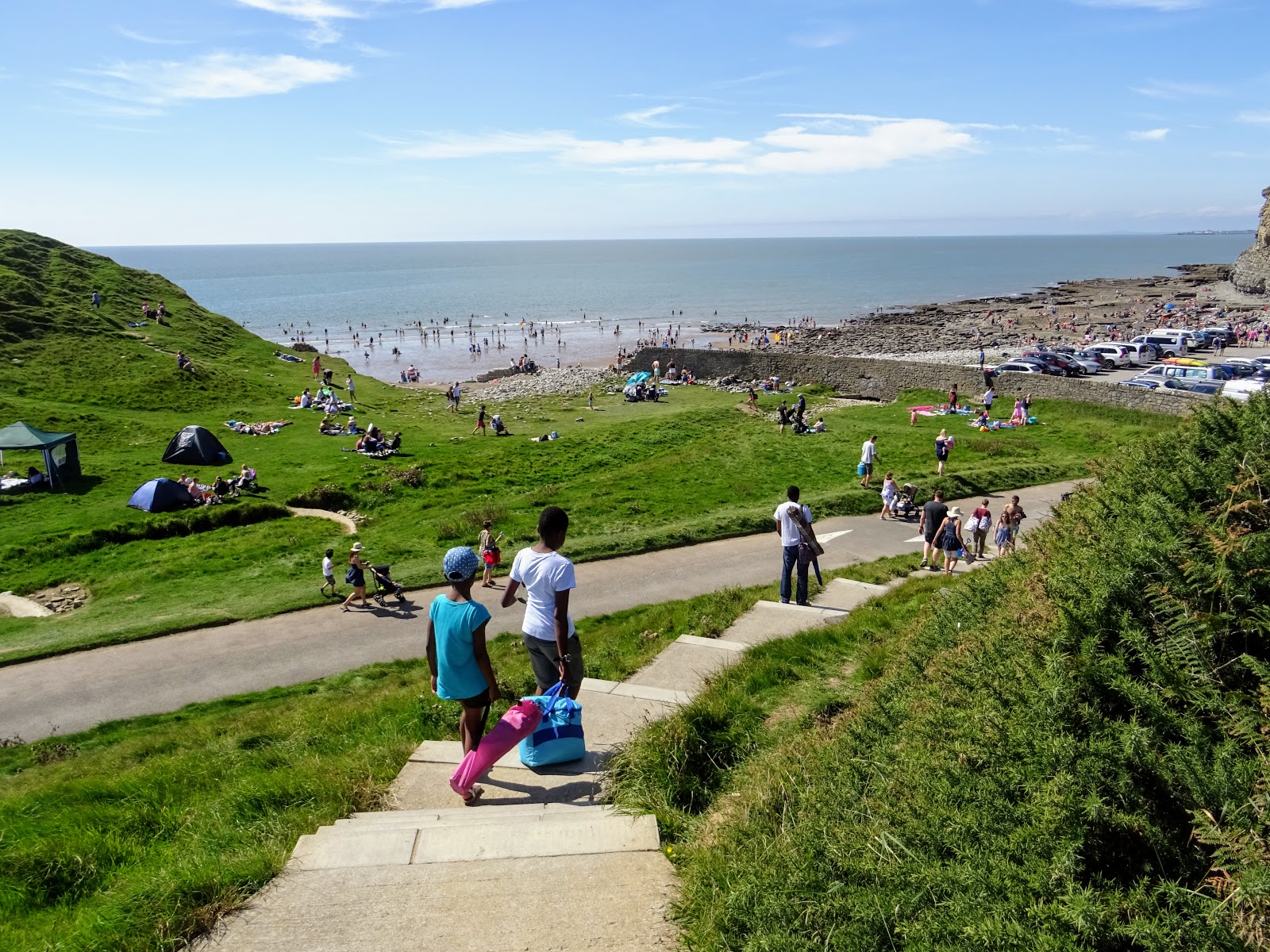 Southerndown beach'in fotoğrafı vahşi alan