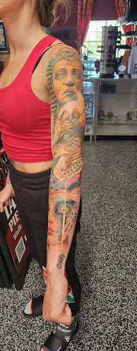 Explore tattoo ideas original, creative tattoo ideas in Parker, available at Saints and Sinners Tattoo Parlor