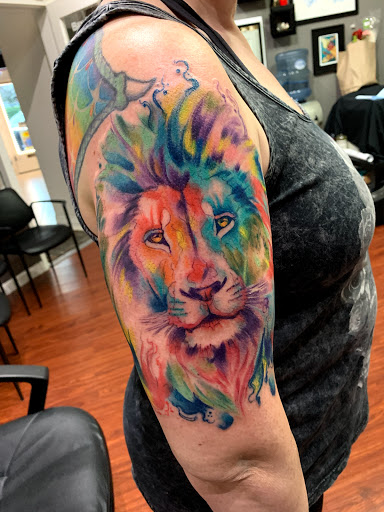 Explore broncos tattoo ideas, creative tattoo ideas in Redwood City, available at Gods & Titans Tattoo