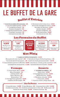Carte du Le Buffet de la Gare à Paris