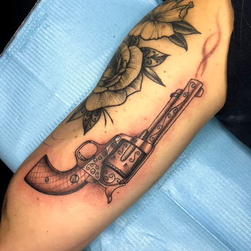 Explore coffee bean tattoo ideas, creative tattoo ideas in Sanford, available at Hudson & Company Tattoo Studio