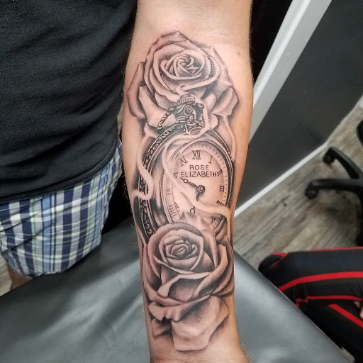 Explore lip tattoo ideas, creative tattoo ideas in Pineville, available at Black Cloud Tattoo and Piercing