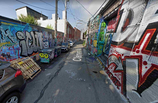 Clement Way Graffiti Alley