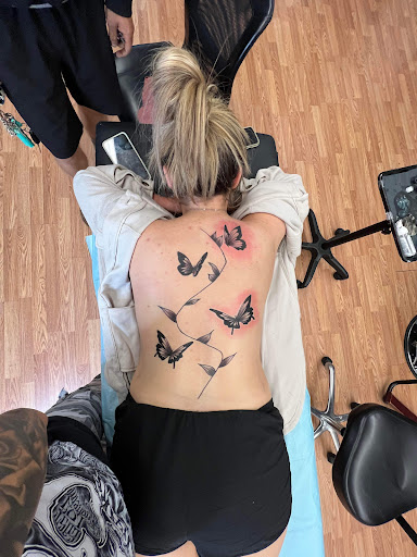 Explore concrete tattoo ideas, creative tattoo ideas in Mableton, available at Forever Loyal Studio
