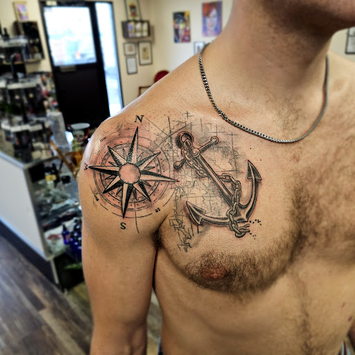 Explore ww2 tattoo ideas, creative tattoo ideas in Traverse City, available at Pinups & Needles