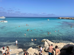 Foto av Blå Lagunen Stranden och dess vackra landskap