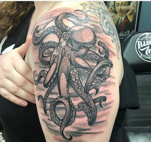 Explore name tattoos on arm ideas, creative tattoo ideas in Southaven, available at Illusion Ink