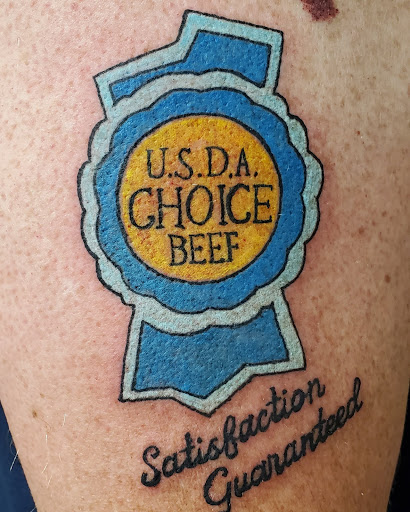 Explore tattoo ideas female thigh, creative tattoo ideas in Shelbyville, available at The Copper Phoenix