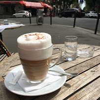 Cappuccino du Restaurant Café Francoeur à Paris - n°8