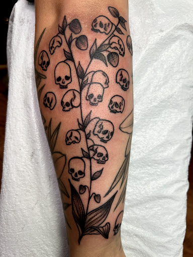 Explore naked women tattoo ideas, creative tattoo ideas in Adrian, available at Good Life Tattoo Co.
