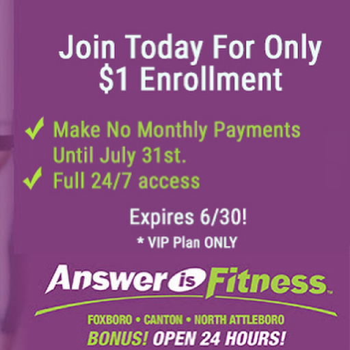 Gym «Answer Is Fitness Canton Club», reviews and photos, 300 Turnpike St, Canton, MA 02021, USA