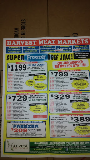 Supermarket «Harvest Meat Market», reviews and photos, 130 E Haines Blvd, Lake Alfred, FL 33850, USA