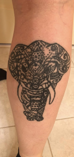 Explore back forearm tattoo ideas, creative tattoo ideas in Savannah, available at Tramp Art Studios