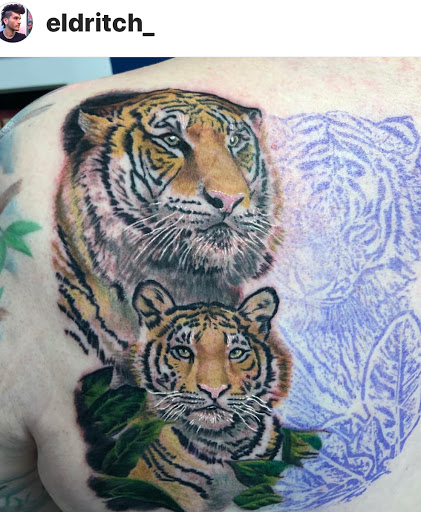 Explore daughters name tattoo ideas, creative tattoo ideas in Rockford, available at Euro Tattoo