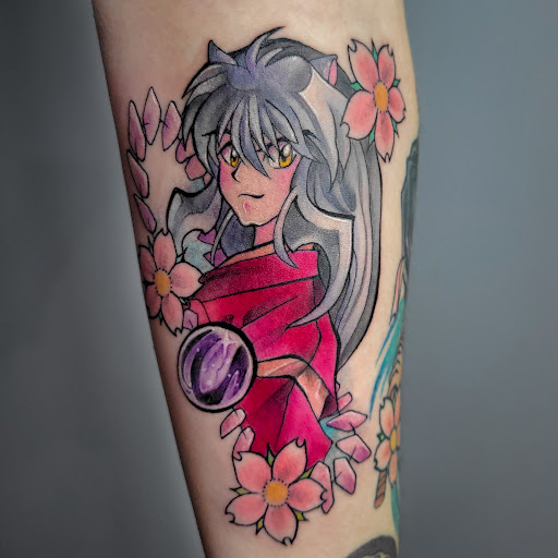 Explore gamer tattoo ideas, creative tattoo ideas in Three Rivers, available at Portfolio Ink, LLC