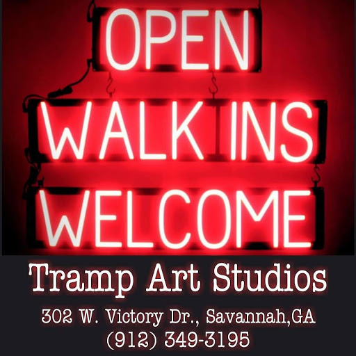 Explore bald head tattoo ideas, creative tattoo ideas in Savannah, available at Tramp Art Studios